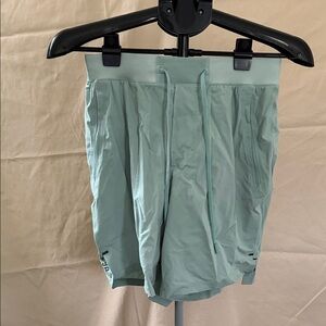 lululemon athletica Light Green Athletic Shorts